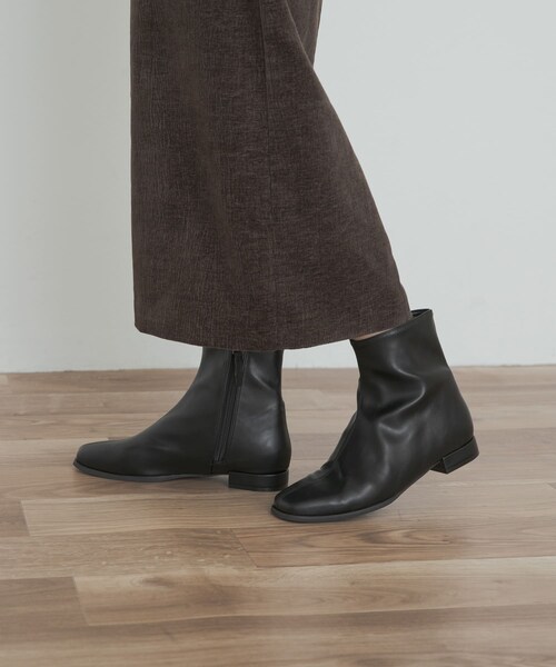 URBAN RESEARCH DOORS（アーバンリサーチドアーズ）の「スタイルアップブーツ（ブーツ・レディース・IVORY/BLACK・36/37/38）」の13枚目の写真