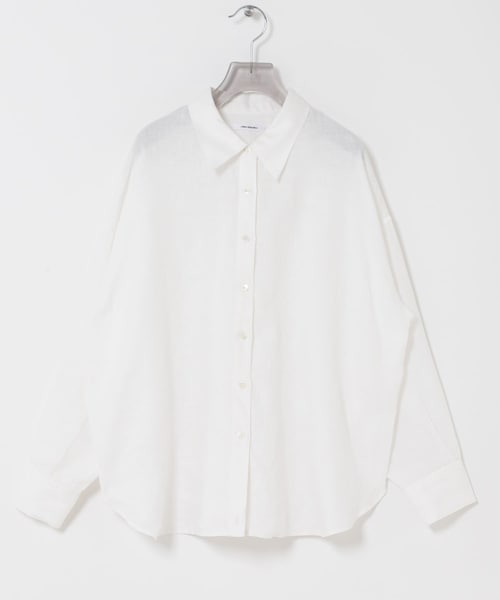 URBAN RESEARCH（アーバンリサーチ）の「リネン2WAYシャツ（シャツ/ブラウス・レディース・PINKSTRIPE/BROWN/BEIGE/BLUESTRIPE/WHITE/BEG STRIPE・Free）」の15枚目の写真