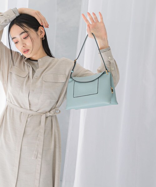 URBAN RESEARCH ROSSO（アーバンリサーチロッソ）の「WANDLER　Penelope Slouch Bag（ショルダーバッグ・レディース・Sea Crust/BlackCrust/OliveCrust/Rose Crust・-）」の20枚目の写真