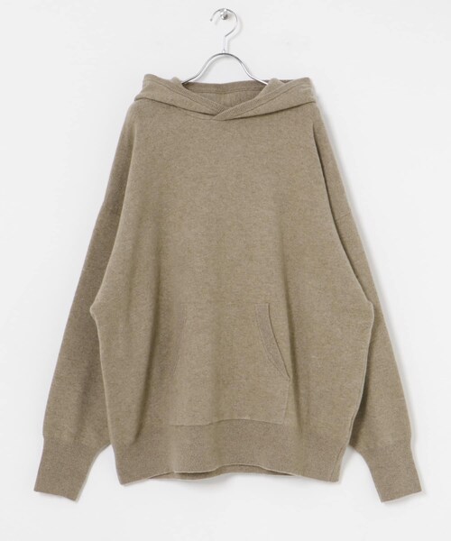 URBAN RESEARCH（アーバンリサーチ）の「dDdDdDd　CASHMERE VINTAGE HOODIE（パーカー・メンズ・BEIGE/BLACK/NAVY/M GRAY・M/L/XL）」の15枚目の写真