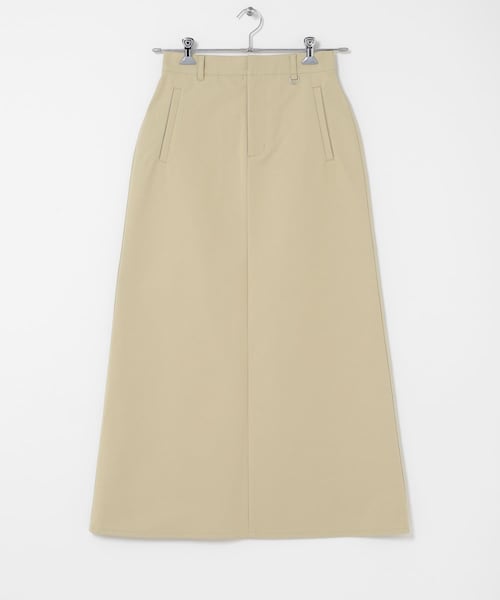 SENSE OF PLACE by URBAN RESEARCH(センスオブプレイスバイアーバンリサーチ)の「『イージーケア』フロントポケットチノスカート(スカート・レディース・BLACK/BEIGE/BLUE・S/M)」の2枚目の写真