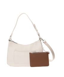 dazzlin | バイカラーポケットハーフバッグ(ハンドバッグ)