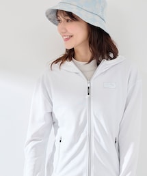 【UV】【吸水速乾】エコカノコ配色使い長袖パーカー