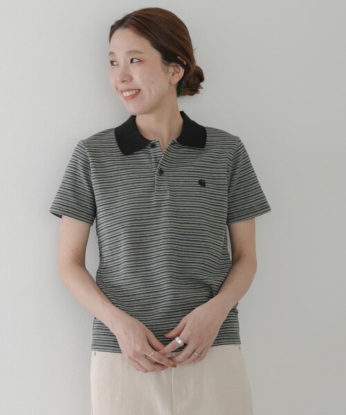 URBAN RESEARCH Sonny Label（アーバンリサーチサニーレーベル）の「CARHARTT　SHORT-SLEEVE DION POLO（ポロシャツ・レディース・LILY/ICARIA・S）」の5枚目の写真