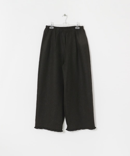 LAATO（ラート）の「frill frill wool pants（その他パンツ・レディース・モス/インク・Free）」の2枚目の写真