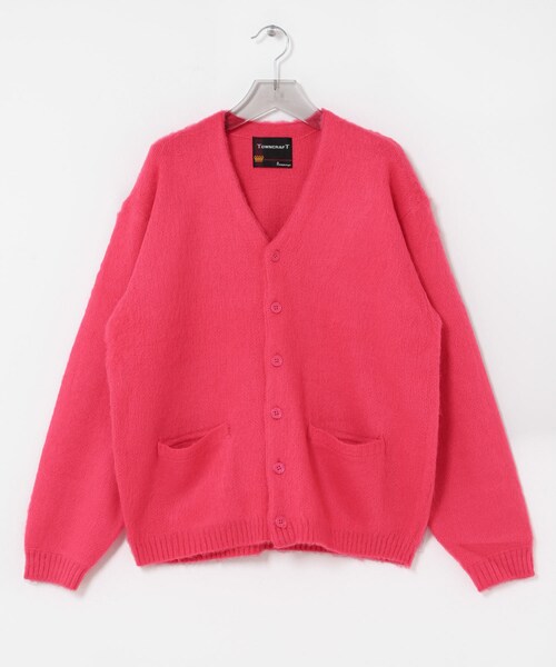 URBAN RESEARCH（アーバンリサーチ）の「TOWNCRAFT　SOLID SHAGGY CARDIGAN（カーディガン/ボレロ・メンズ・PINK/NAVY/H GRAY/CHARCOAL・M/L）」の4枚目の写真