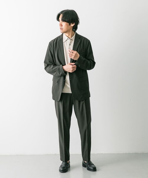 URBAN RESEARCH DOORS（アーバンリサーチドアーズ）の「『イージーケア/速乾』LIFE STYLE TAILOR　ウォッシャブルアクティブパンツ（スラックス・メンズ・GRAY/NAVY/KHAKI・S/M/L/XL）」の22枚目の写真
