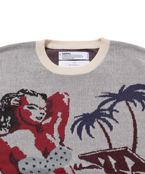 【DAIRIKU/ダイリク】Swimming Girl Pullover Knit