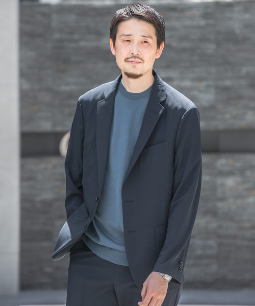 URBAN RESEARCH DOORS（アーバンリサーチドアーズ）の「『イージーケア』LIFE STYLE TAILOR　4WAYストレッチライトコンフォータブルJK（その他アウター・メンズ・MOCHA/NAVY/BLACK・S/M/L/XL）」の3枚目の写真