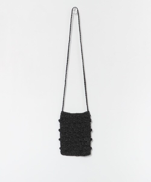 URBAN RESEARCH DOORS（アーバンリサーチドアーズ）の「メタリックヤーンショルダーバッグ（ショルダーバッグ・レディース・BLACK/BRONZE・one）」の7枚目の写真