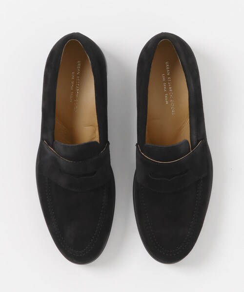 URBAN RESEARCH DOORS（アーバンリサーチドアーズ）の「LIFE STYLE TAILOR　マルチスペックスエードコインローファー（シューズ小物/雑貨・メンズ・BLACK・7/7.5/8/8.5）」の8枚目の写真