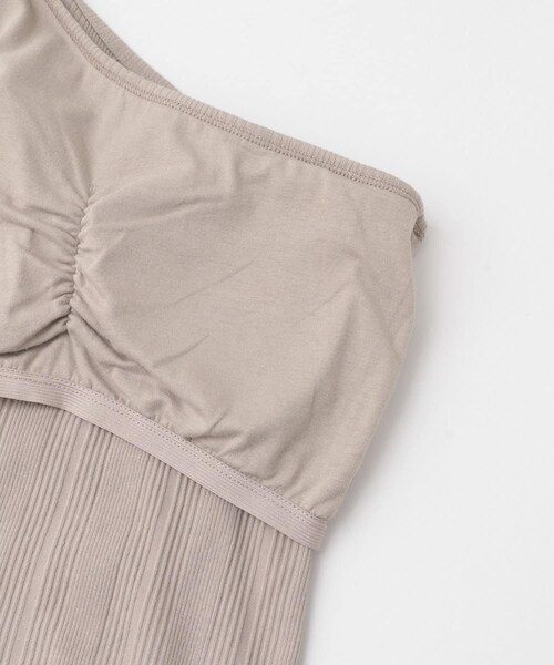LAATO（ラート）の「CUP IN ONE SHOULDER TANK（その他アンダーウェア/インナー・レディース・シャドウ/クリーム/インク/サブレ/チョコレート・FREE）」の20枚目の写真