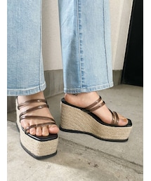GYDA | クリアデザインジュートサンダル(サンダル)