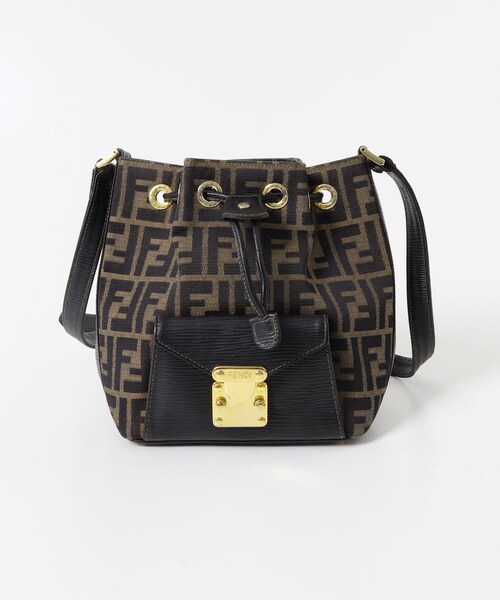 URBAN RESEARCH(アーバンリサーチ)の「VINTAGE FENDI 90Sズッカ巾着ショルダー(ショルダーバッグ・レディース・-・-)」の2枚目の写真