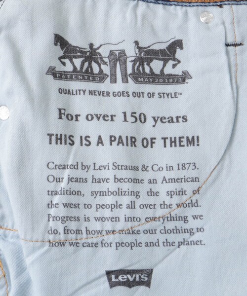 URBAN RESEARCH DOORS(アーバンリサーチドアーズ)の「Levi's 565 97 LOOSE STRAIGHT(デニムパンツ・メンズ・Black/Indigo・30/32/34)」の16枚目の写真