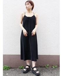 MURUA | バッククロスキャミワンピース(ワンピース)