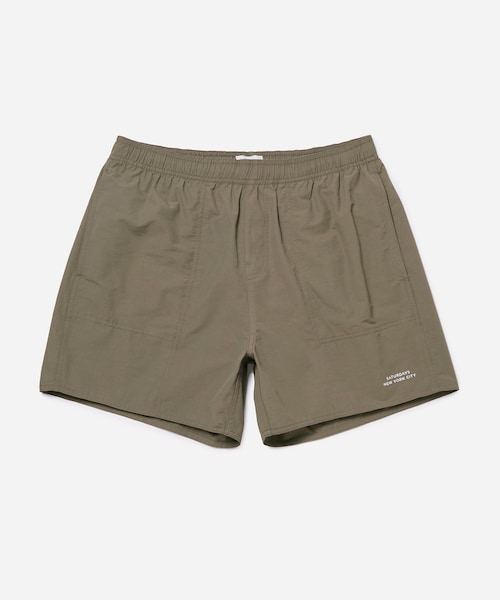 Saturdays NYC（サタデーズ ニューヨークシティ ）の「Talley Swim Short（水着・メンズ・チャコール/グリーン/パープル・L/M/S/XL）」の7枚目の写真