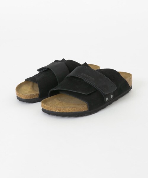THE GOODLAND MARKET（ザグッドランドマーケット）の「BIRKENSTOCK　Kyoto LENB/LEVE Black-narrow（サンダル・レディース・BLACK・36/37/38）」の2枚目の写真