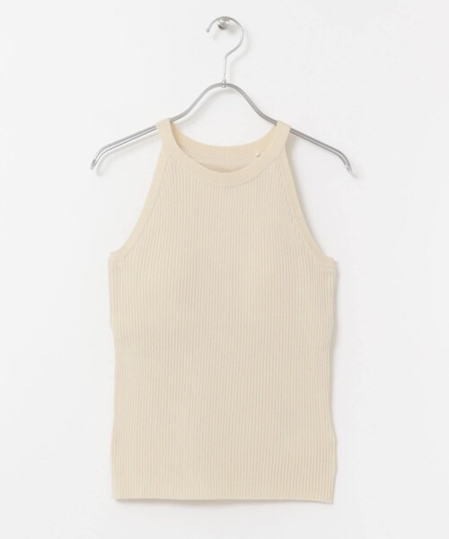 SENSE OF PLACE by URBAN RESEARCH（センスオブプレイスバイアーバンリサーチ）の「カップツキアメスリニットタンクトップ（タンクトップ・レディース・BRICK/IVORY/BLACK・One/one）」の10枚目の写真