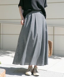 ITEMS URBANRESEARCH | サッカーチェックフレアスカート(スカート)