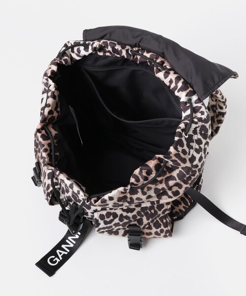 URBAN RESEARCH（アーバンリサーチ）の「GANNI　Recycled Tech Backpack P（バックパック/リュック・レディース・Leopard・-）」の7枚目の写真
