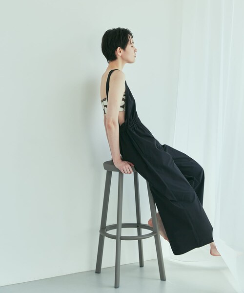 URBAN RESEARCH(アーバンリサーチ)の「『2サイズ展開』『UR TECH』Swim URBAN RESEARCH スイムキャミオールインワン(水着・メンズ・BLACK・36/38)」の2枚目の写真
