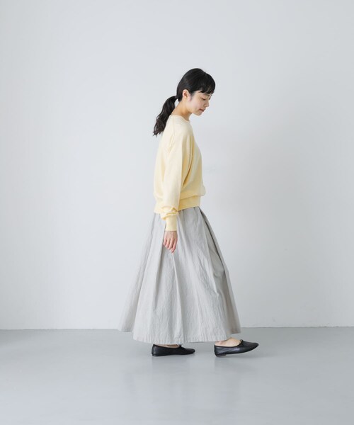 かぐれ（カグレ）の「コットンタックスカート（スカート・レディース・LIGHT GRAY/CHARCOAL/BLACK・Free）」の18枚目の写真