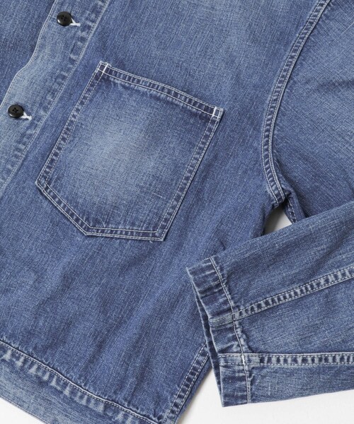 URBAN RESEARCH（アーバンリサーチ）の「Unlikely　Navy Utility Jacket（デニムジャケット・メンズ・Indigo・M/L）」の2枚目の写真