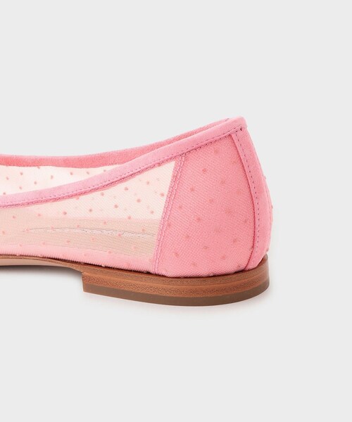 ROPE'（ロペ）の「【PELLICO（ペリーコ）】MESH FLAT SHOES｜パンプス（パンプス・レディース・ホワイト/ピンク・36/37）」の14枚目の写真