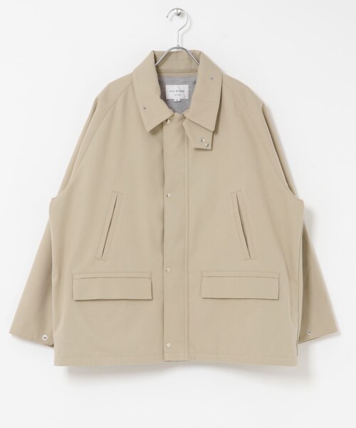 URBAN RESEARCH DOORS(アーバンリサーチドアーズ)の「STILL BY HAND ライナー付きショートブルゾン(ブルゾン・メンズ・BLACK/BEIGE・46/48)」の2枚目の写真