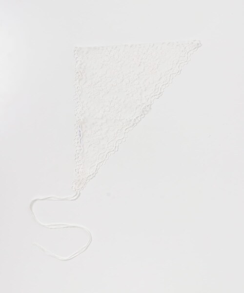 URBAN RESEARCH（アーバンリサーチ）の「レースサンカクスカーフ（バンダナ/スカーフ・レディース・OFF・FREE）」の9枚目の写真