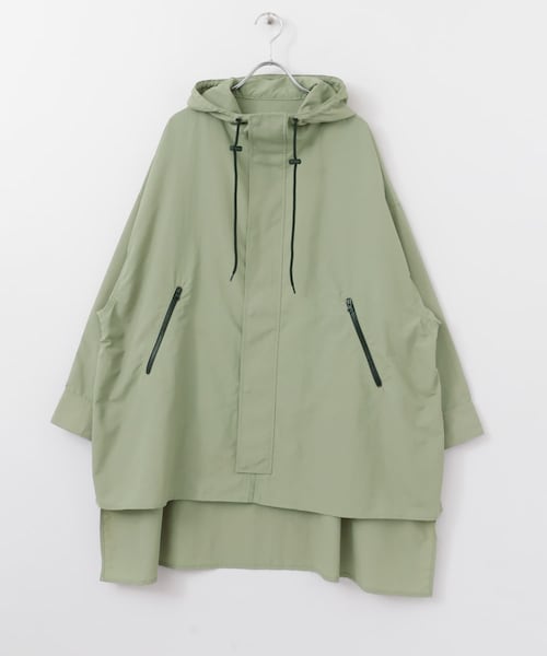 KBF（ケイビーエフ）の「BIGマウンテンパーカー（マウンテンパーカー・レディース・KHAKI/L.GREIGE/CAMEL・one）」の21枚目の写真