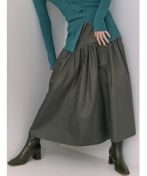 LAGUNAMOON | チンツギャザーマキシスカート(スカート)