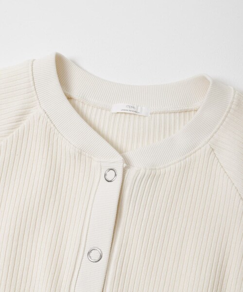 ITEMS URBANRESEARCH(アイテムズ アーバンリサーチ)の「針抜きドルマンカーディガン(カーディガン/ボレロ・レディース・L.YEL/BLK/OFF・Free)」の12枚目の写真