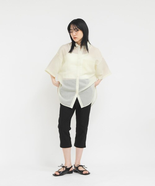 KBF（ケイビーエフ）の「スクエアトゥリボンコンビサンダル（サンダル・レディース・BLUE/BLACK・36/37/38）」の9枚目の写真
