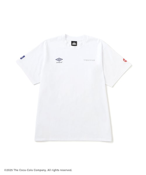 bonjour records(ボンジュールレコーズ)の「【Coca-Cola】UMBRO×bonjour records T SHIRTS(Tシャツ/カットソー・レディース・ブラック/ホワイト・L/M)」の1枚目の写真