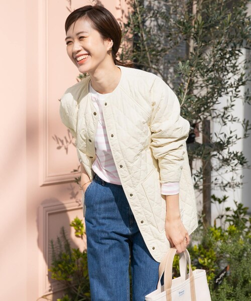 カポックキルトミドルジャケット