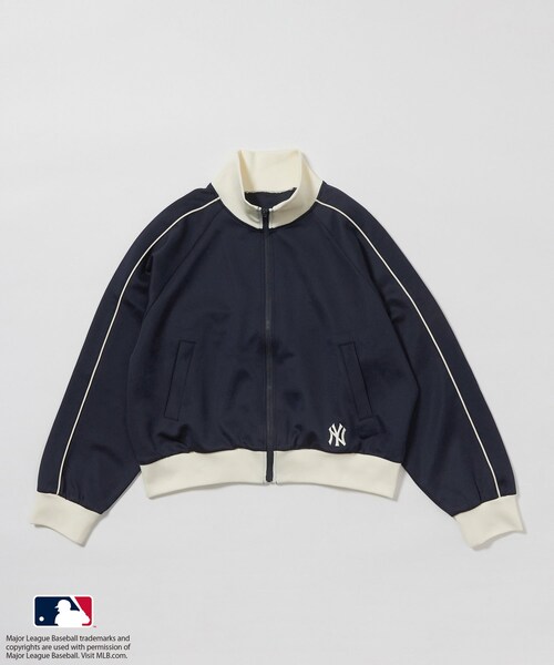 ROPE' PICNIC(ロペピクニック)の「【MLB COLLECTION BY JUN】トラックジャケット(ブルゾン・レディース・オフホワイト/ネイビー/ワイン系・38)」の9枚目の写真