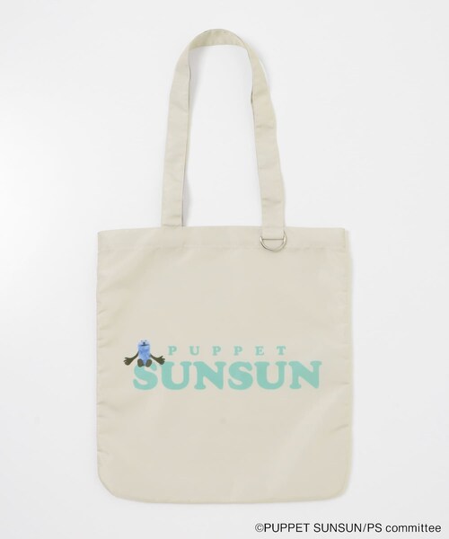 SENSE OF PLACE by URBAN RESEARCH(センスオブプレイスバイアーバンリサーチ)の「『別注』SUNSUN×SENSE OF PLACE トートバッグ(トートバッグ・レディース・GRAY/BLUE/PINK・One)」の5枚目の写真