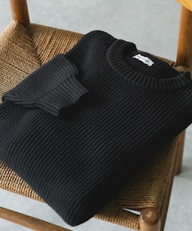 URBAN RESEARCH DOORS | 畦ニット クルーネックプルオーバー(ニット/セーター)