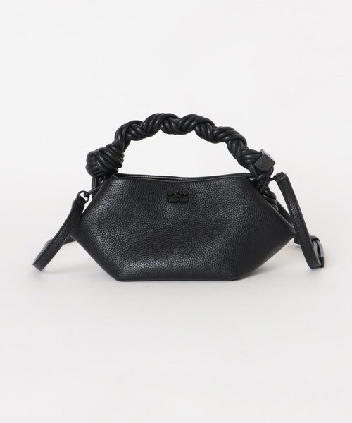 URBAN RESEARCH（アーバンリサーチ）の「GANNI　Bou Bag Mini Grained（ハンドバッグ・レディース・Black・0）」の2枚目の写真