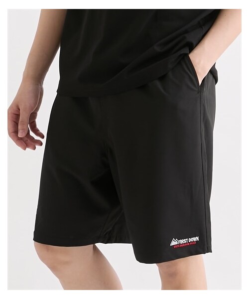 nissen（ニッセン）の「カラーハーフパンツ　ファーストダウンエクスプロレーションギア　ストレッチ・はっ水（パンツ・メンズ・60グリーン/75ネイビー/06ブラック・M/L/LL）」の4枚目の写真