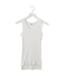 ADAM ET ROPE' | 【公式サイト限定】【AURALEE(オーラリー)】COTTON HIGH GAUGE RIB KNIT TANK TOP(タンクトップ)