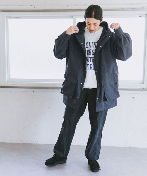 URBAN RESEARCH DOORS（アーバンリサーチドアーズ）の「『別注』SIERRA DESIGNS×DOORS　MOUNTAIN PARKA（マウンテンパーカー・メンズ・Blue Gray/Greige/Ink Black・M/L）」の16枚目の写真