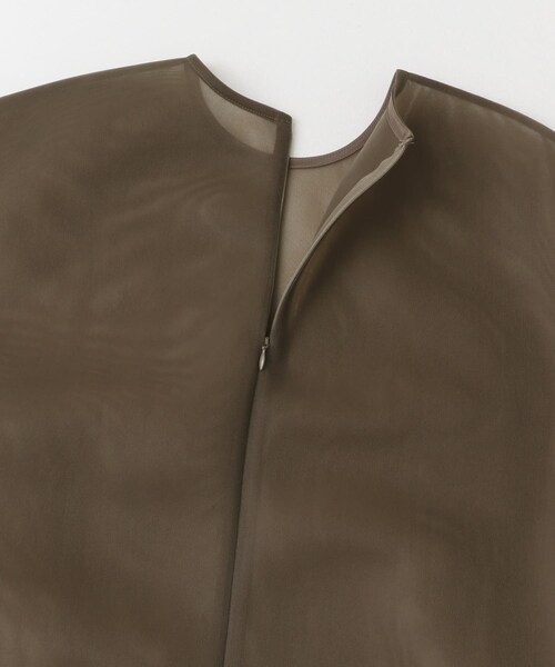 URBAN RESEARCH ROSSO（アーバンリサーチロッソ）の「F by ROSSO　シアーショートブラウス（シャツ/ブラウス・レディース・BLACK/BROWN・FREE）」の22枚目の写真