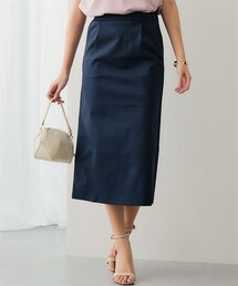 nissen | ハリ感素材ストレッチタイトスカート(スカート)