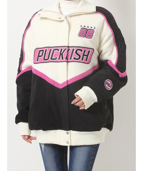 GYDA（ジェイダ）の「PUCKISHレーシングフリースブルゾン
