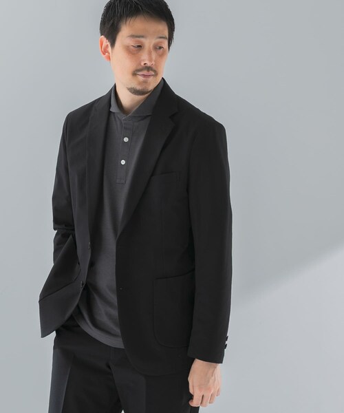 URBAN RESEARCH DOORS（アーバンリサーチドアーズ）の「『イージーケア』LIFE STYLE TAILOR　シアサッカーコンフォータブルジャケット（その他アウター・メンズ・BLACK/NAVY・S/M/L/XL）」の17枚目の写真