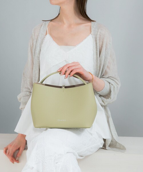 URBAN RESEARCH ROSSO（アーバンリサーチロッソ）の「FEEL AND TASTE　BOAT S（ショルダーバッグ・レディース・BLACK/GRASSGREEN・One）」の9枚目の写真