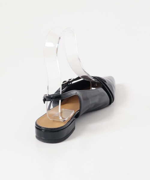 SENSE OF PLACE by URBAN RESEARCH（センスオブプレイスバイアーバンリサーチ）の「『軽量/消臭/抗菌』ベルトデザインミュール（パンプス・レディース・SILVER/BLACK・S/M/L）」の13枚目の写真